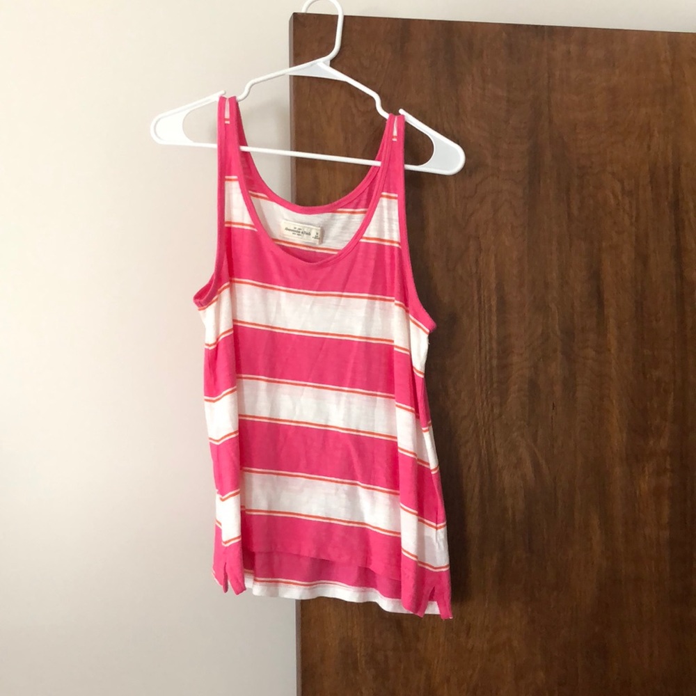 Abercrombie stripe tank